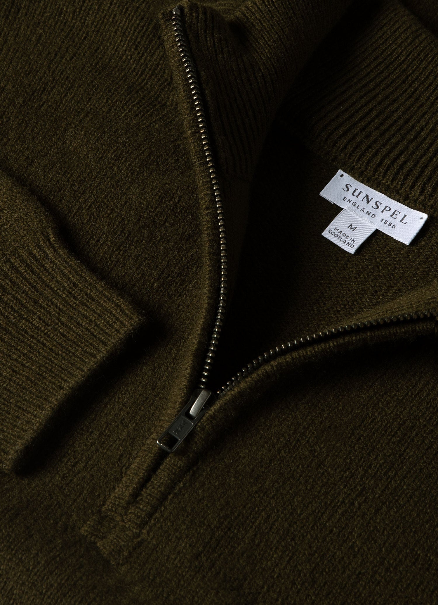 Lambswool Half Zip Jumper - 4