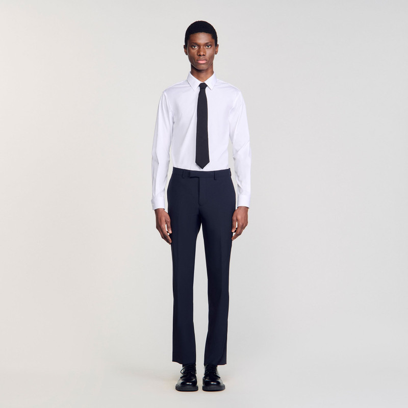 Sandro WOOL SUIT TROUSERS outlook