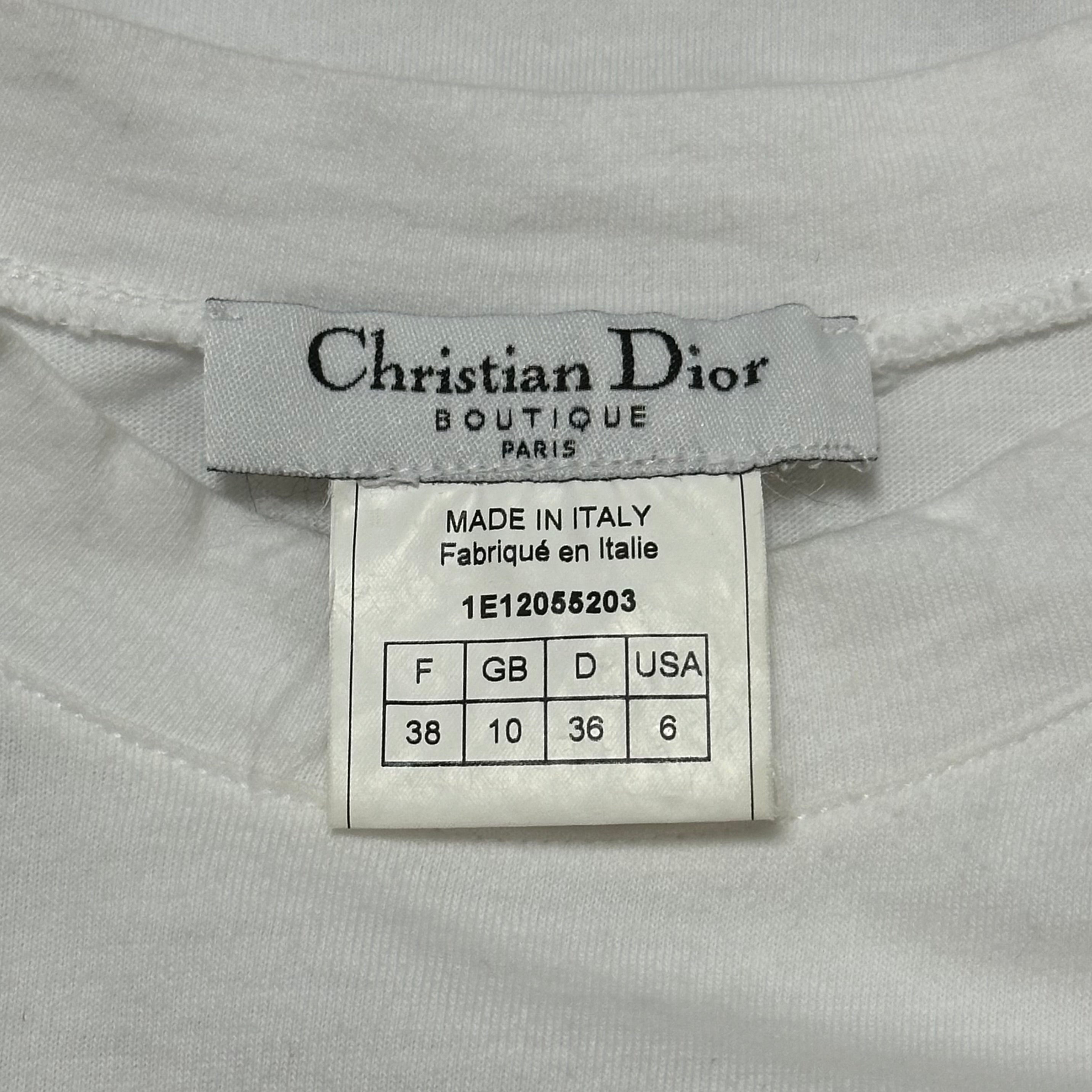 CHRISTIAN DIOR Spring Summer 2001 "J'ADORE DIOR 6" Zipper Tank Top - 5