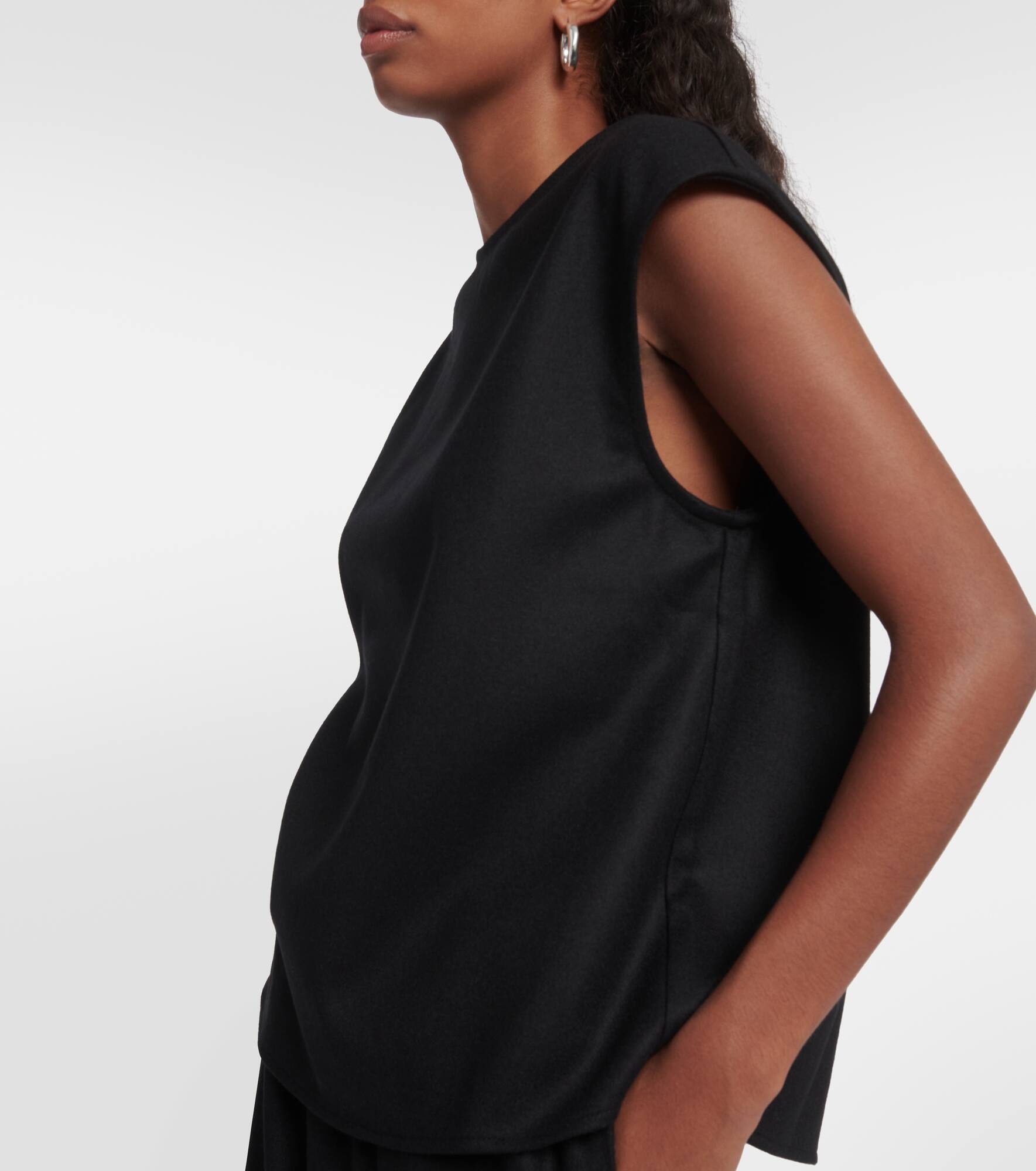 Dasha wool and cashmere top - 5