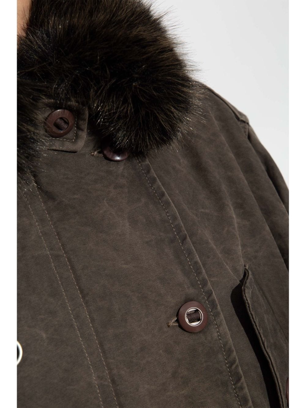 faux fur jacket - 5