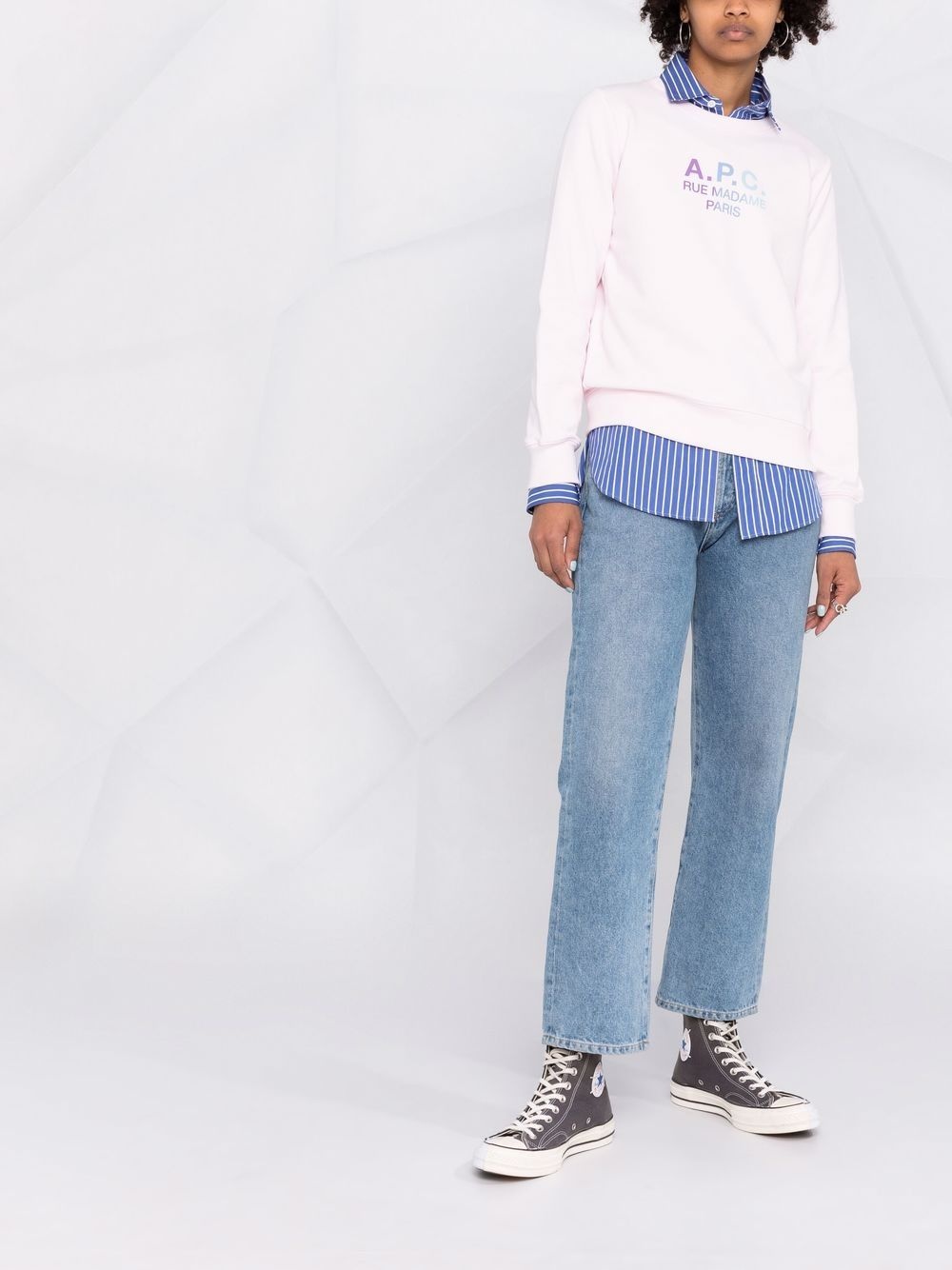 logo-print sweatshirt - 2