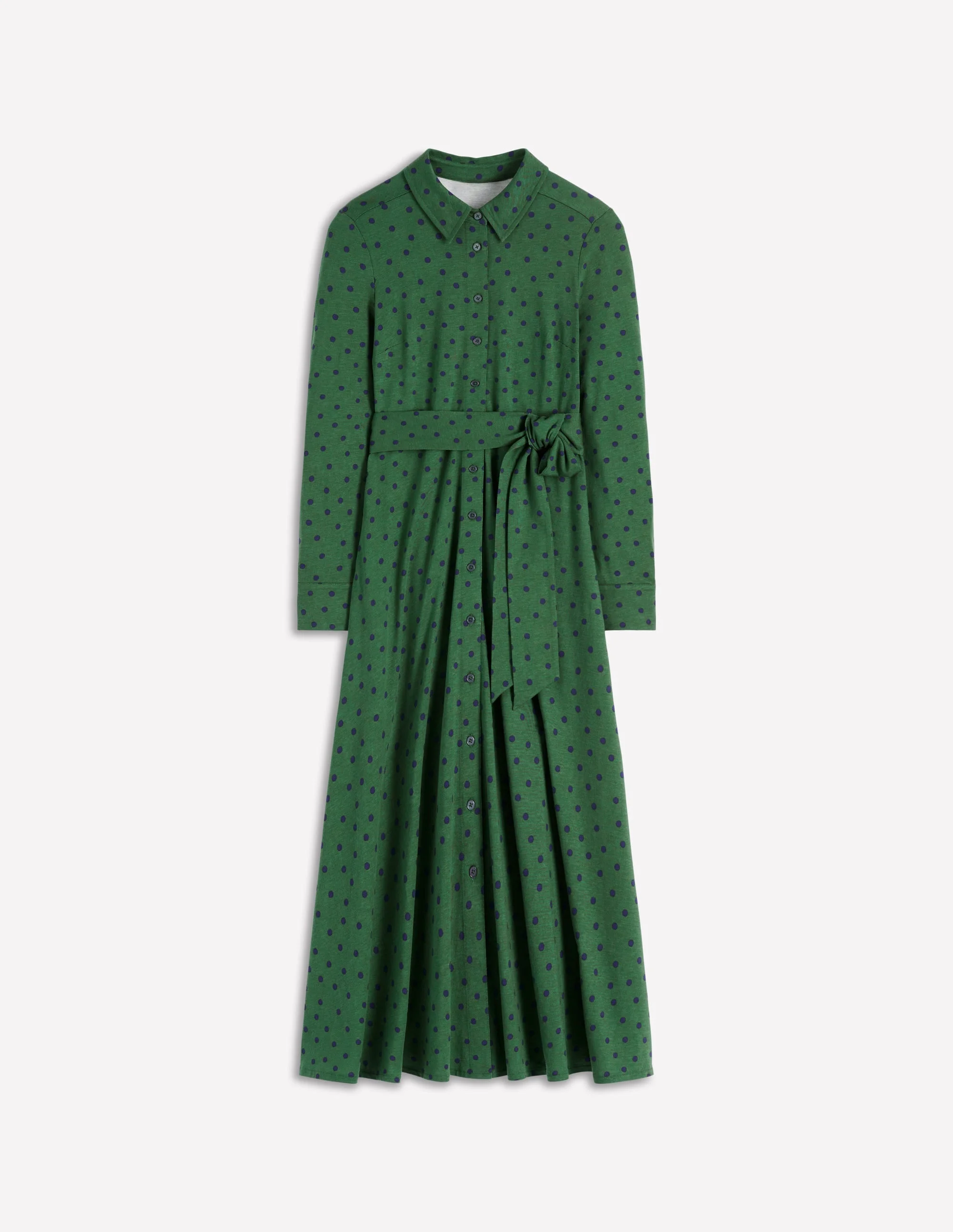 knee length dress 3/4 Sleeves Midi Knee Length Dress 8526 XS / Burgundy(Maroon) main image 0