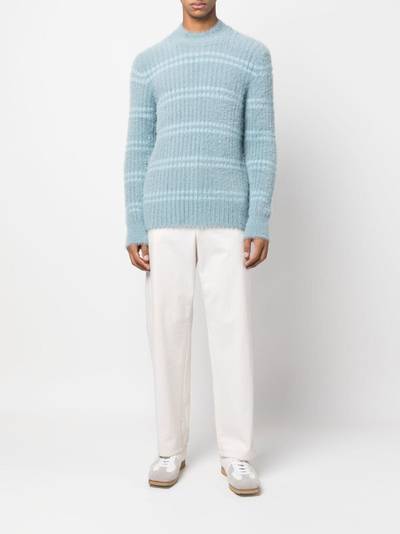 JACQUEMUS tonal striped jumper outlook