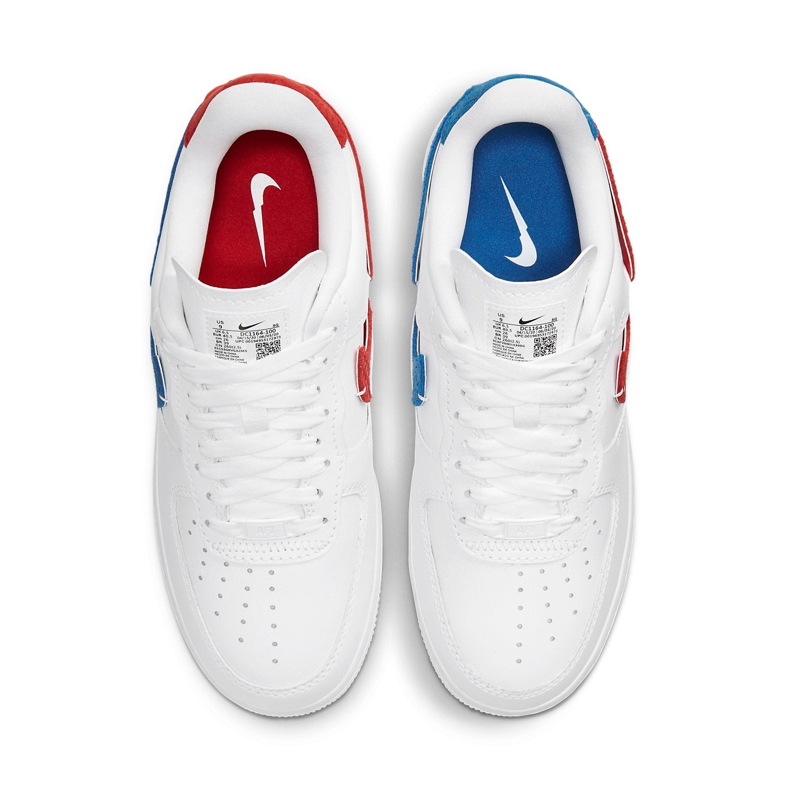 (WMNS) Nike Air Force 1 LXX 'Snakeskin - University Red Royal' DC1164-100 - 4