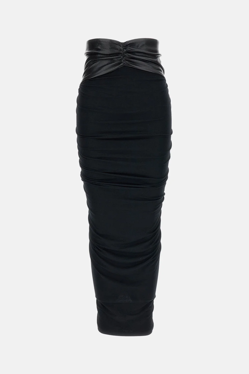 Draped midi skirt - 1