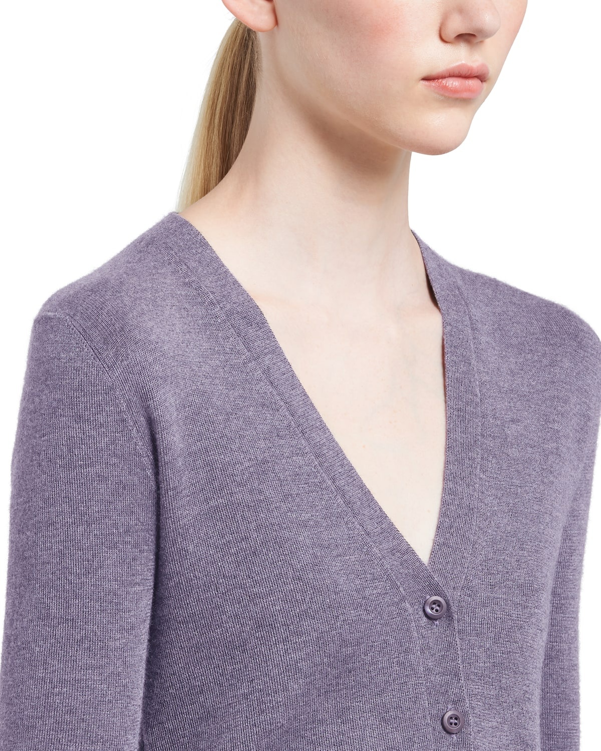 Cashmere and silk cardigan - 5