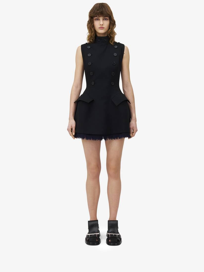 Pannier Mini Dress - 2