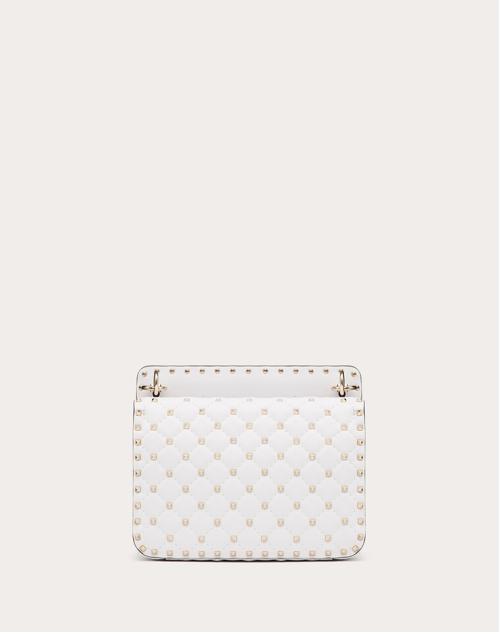 Medium Rockstud Spike Nappa Leather Bag - 3