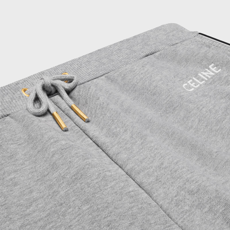 celine mini jogger shorts in cotton fleece 3