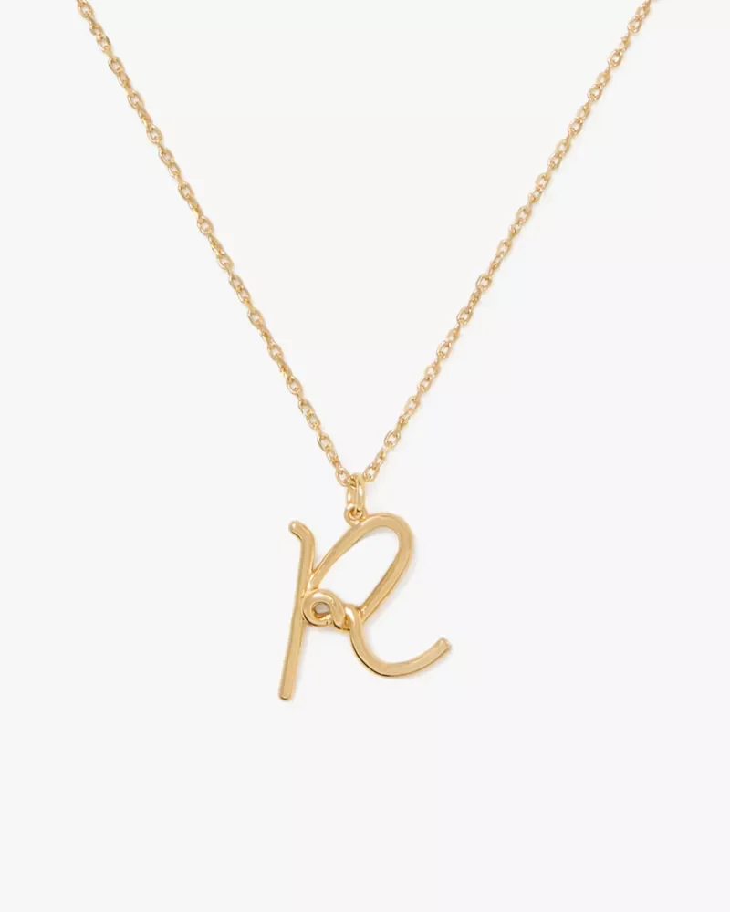 Initial Script R Pendant - 1