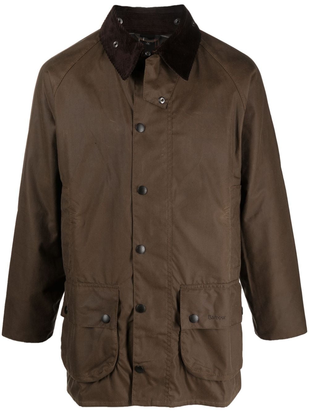 cotton wax-coated jacket - 2