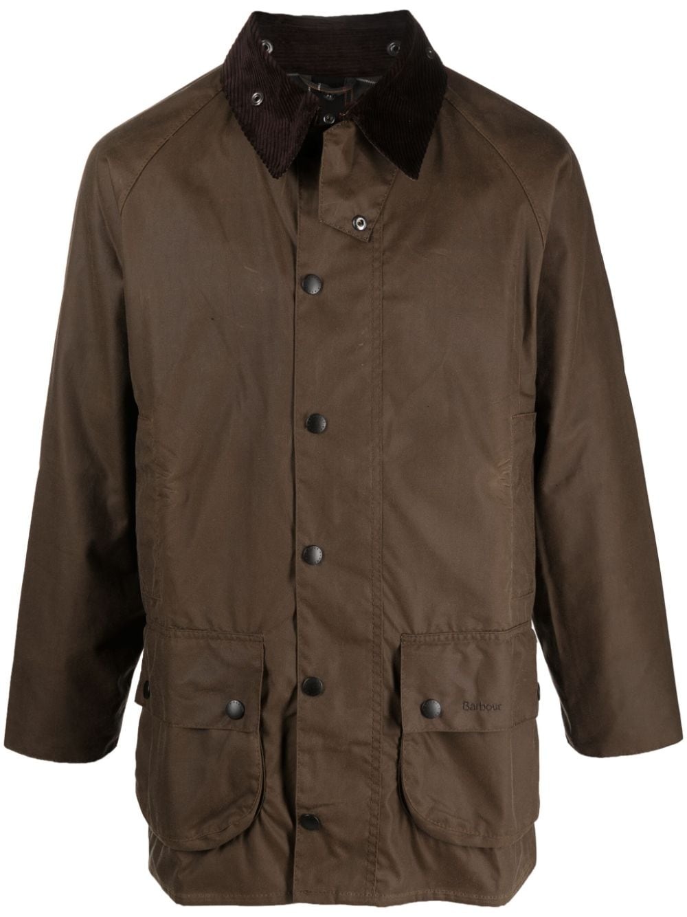 cotton wax-coated jacket - 1