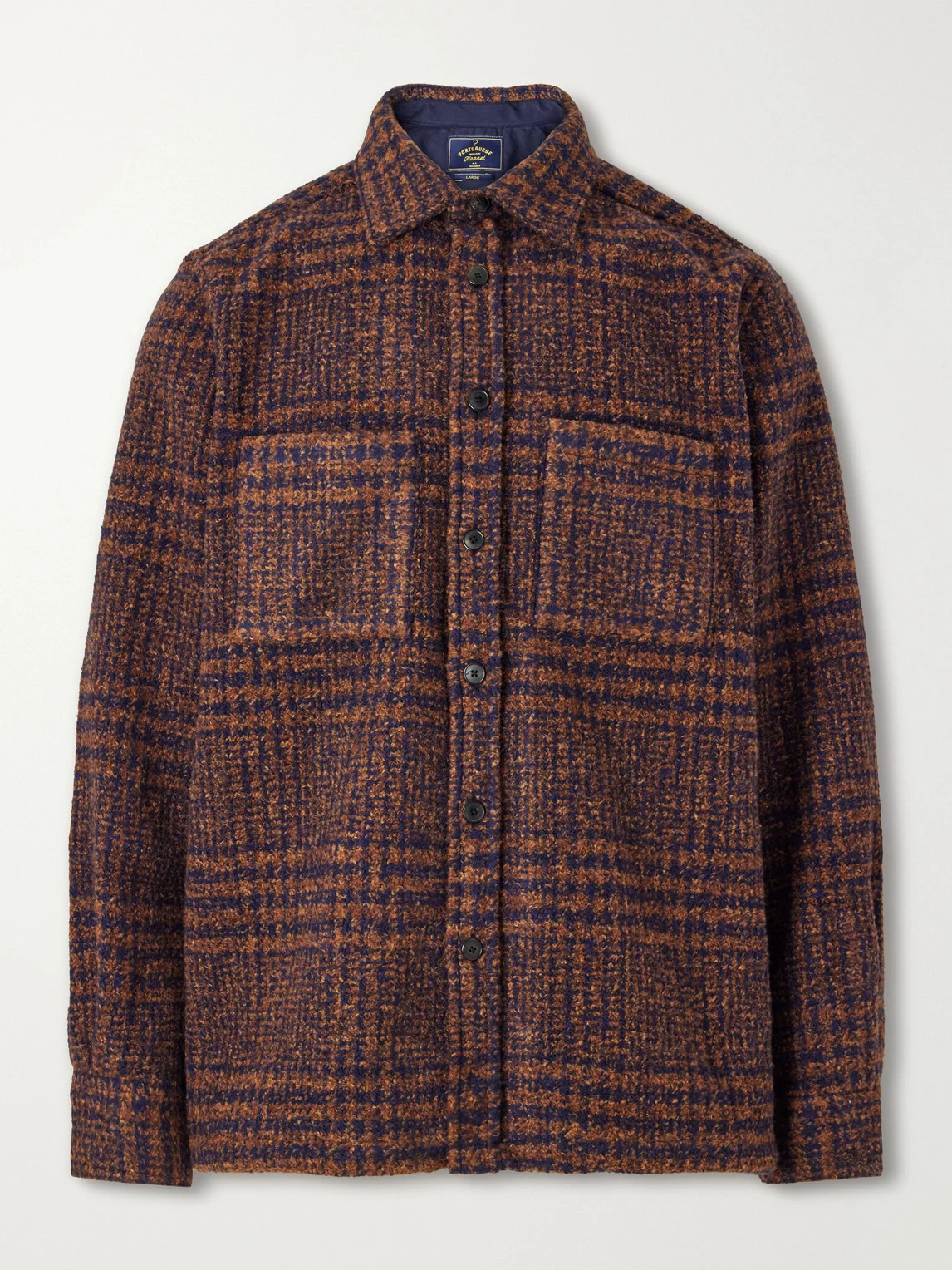 Polaris Checked Tweed Overshirt - 1