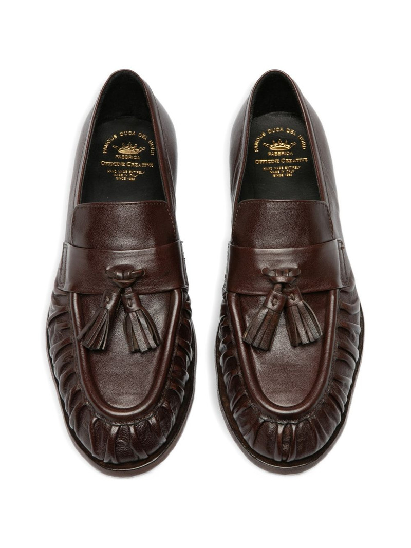 Solitude tassel leather loafers 3