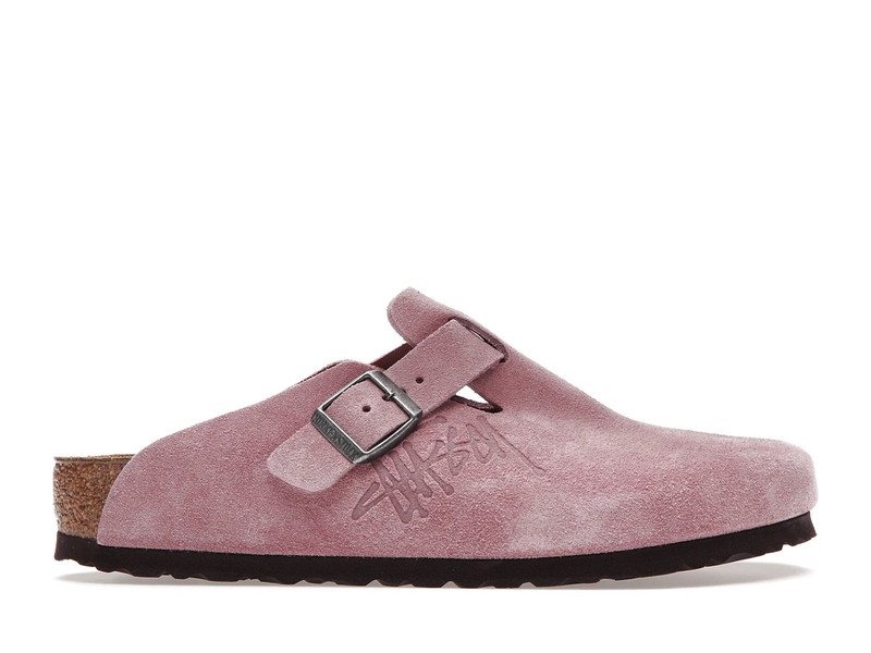 Birkenstock Boston Clog Stussy Dusty Pink (2021) - 1