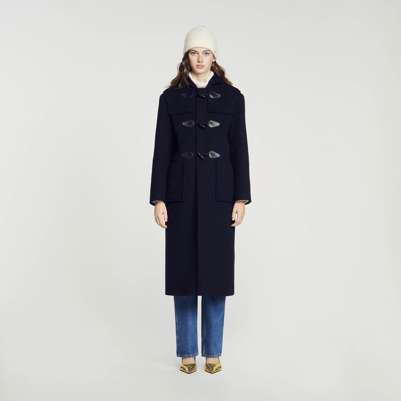 Sandro LONG DUFFLE COAT outlook
