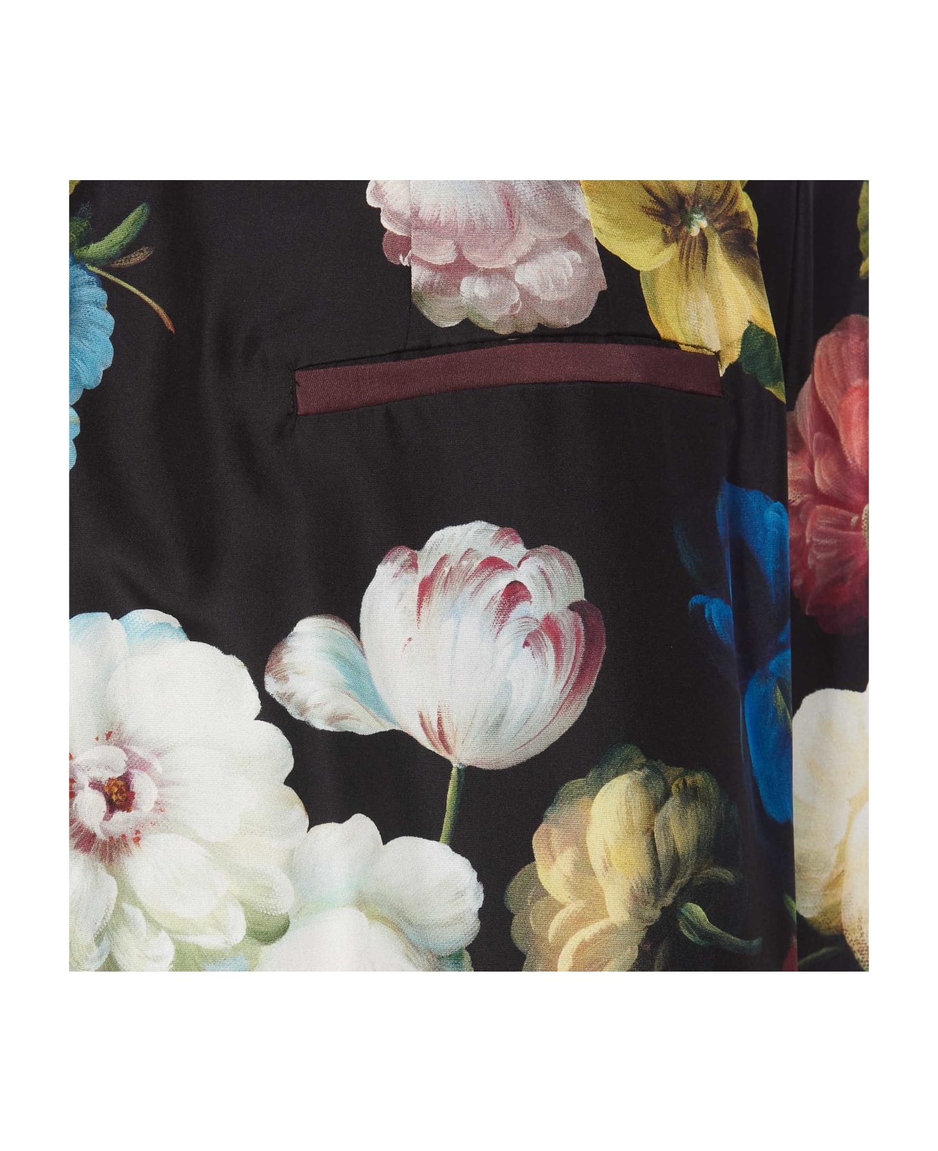 Pants With Floral Print - 3