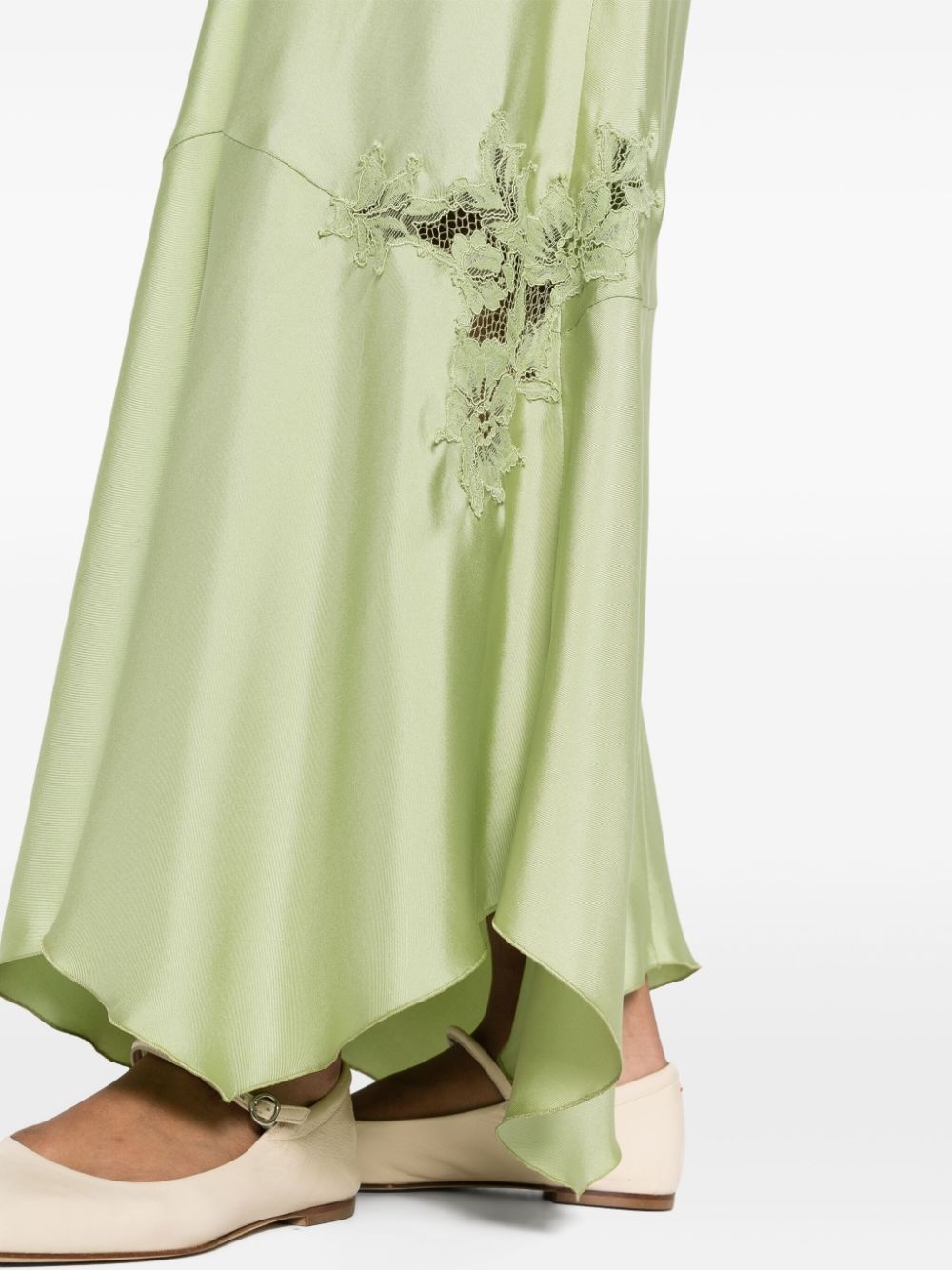 Sensual Coolness silk maxi skirt - 5