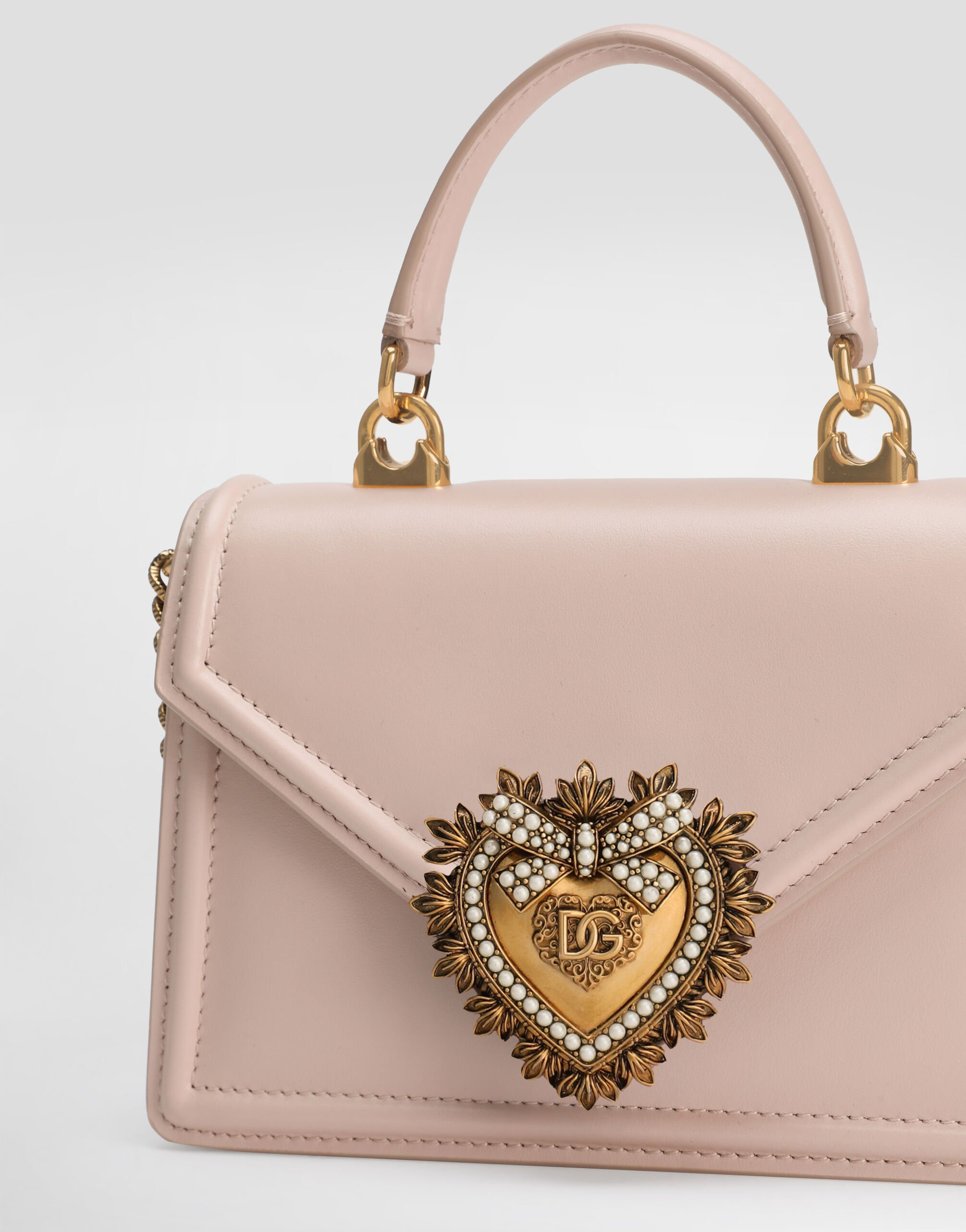 Small smooth calfskin Devotion bag - 6
