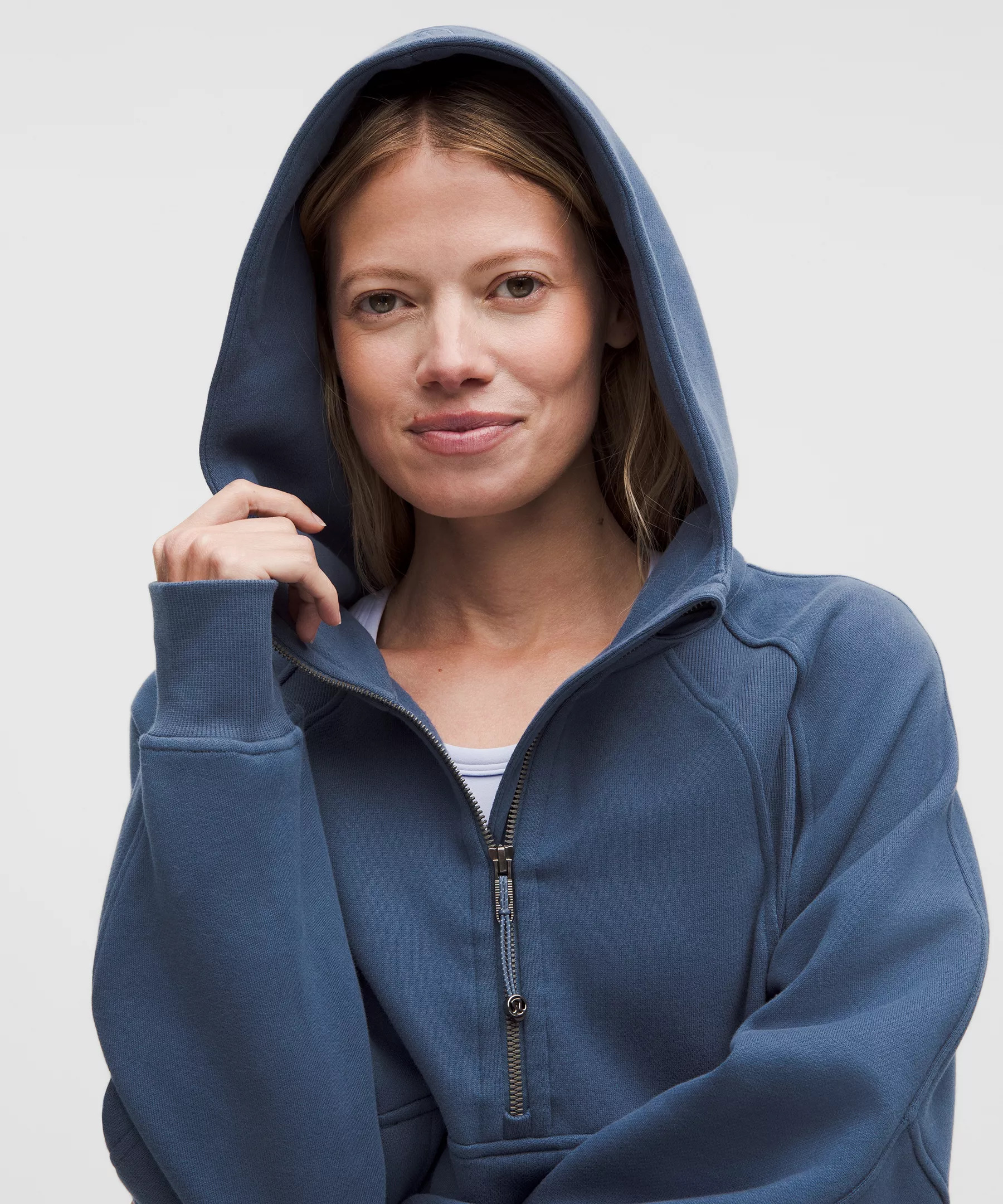Scuba Oversized Half-Zip Hoodie - 4