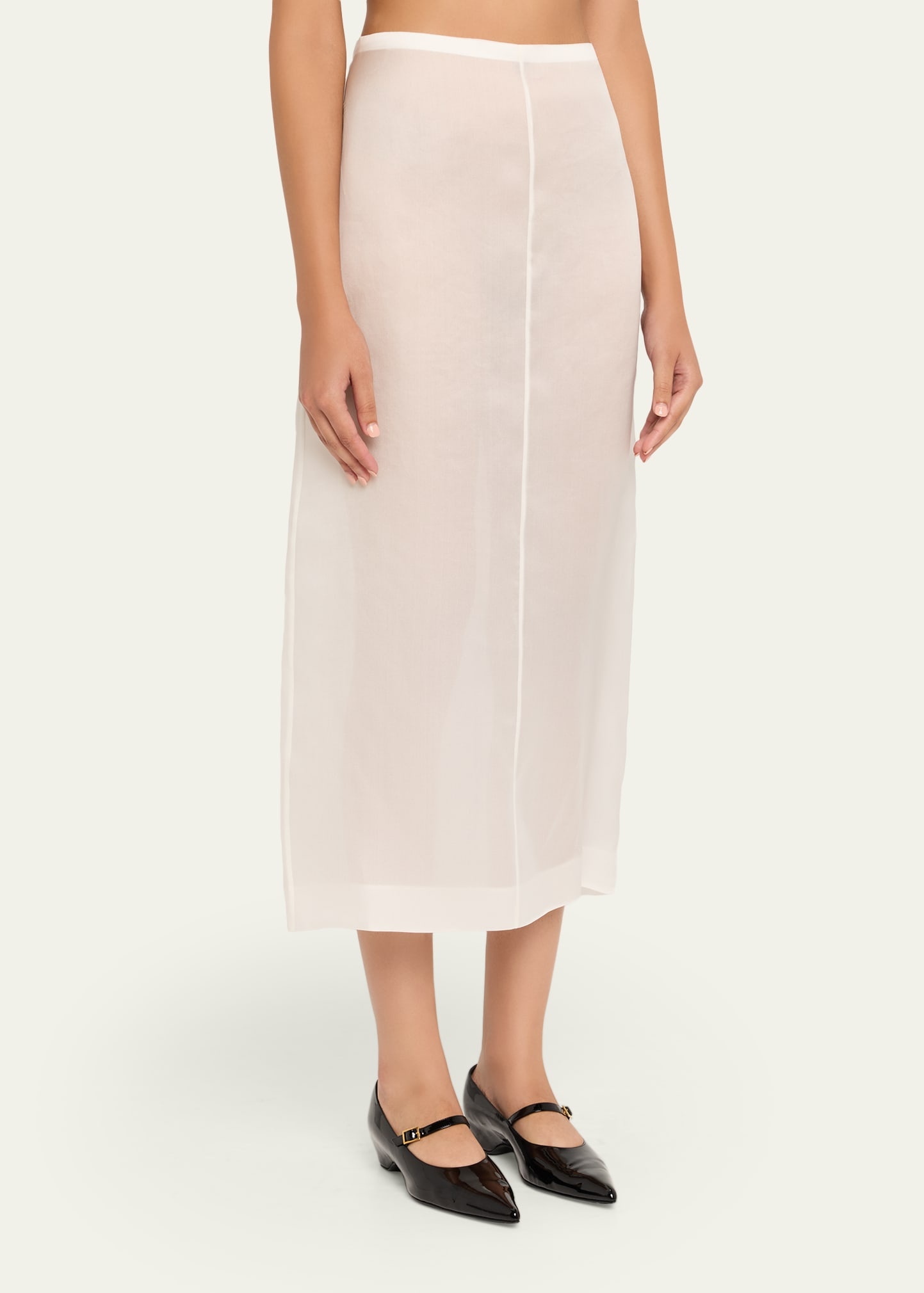 Lalisa Silk Midi Skirt - 4