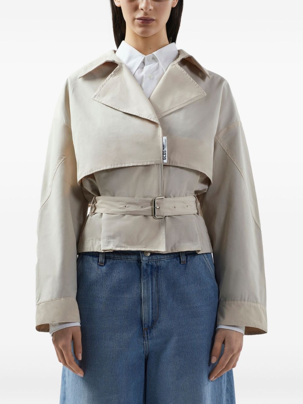 belted jacket - 3