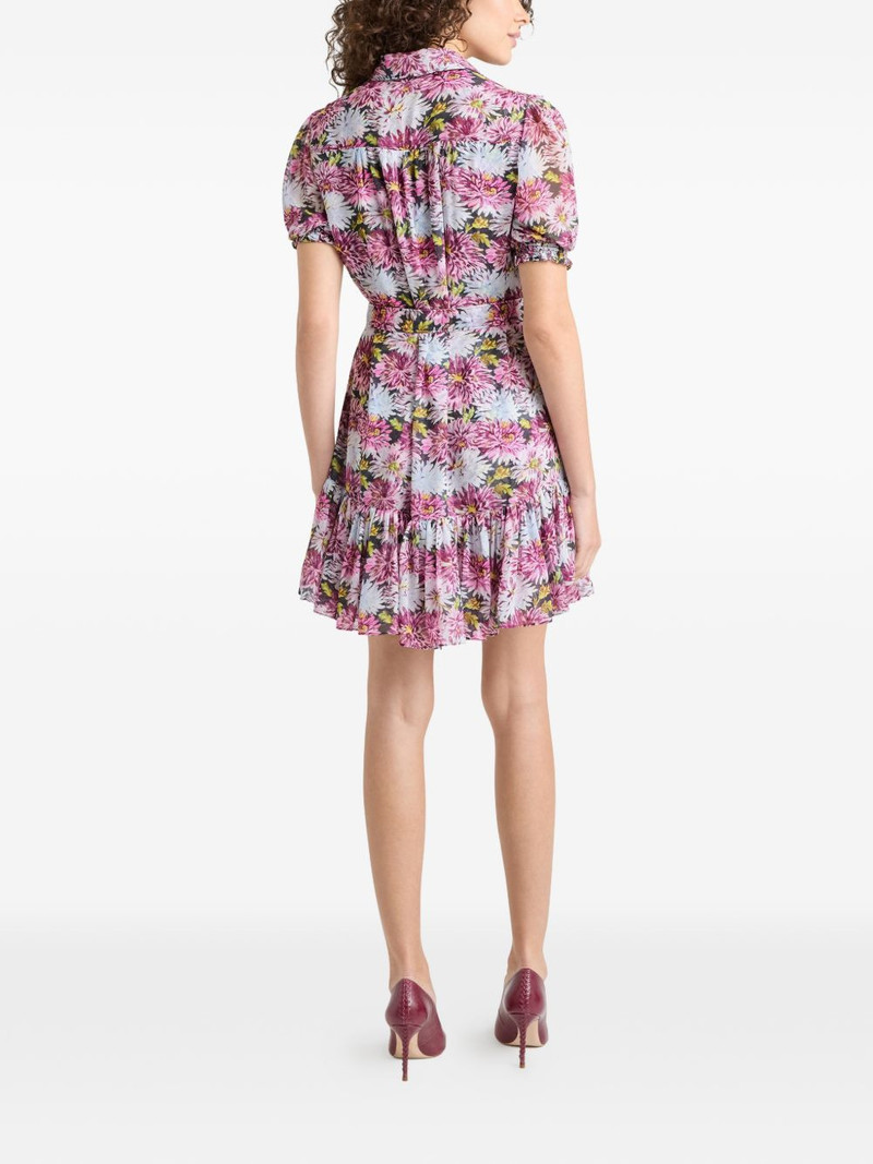 dahlia print ruffled dress 4