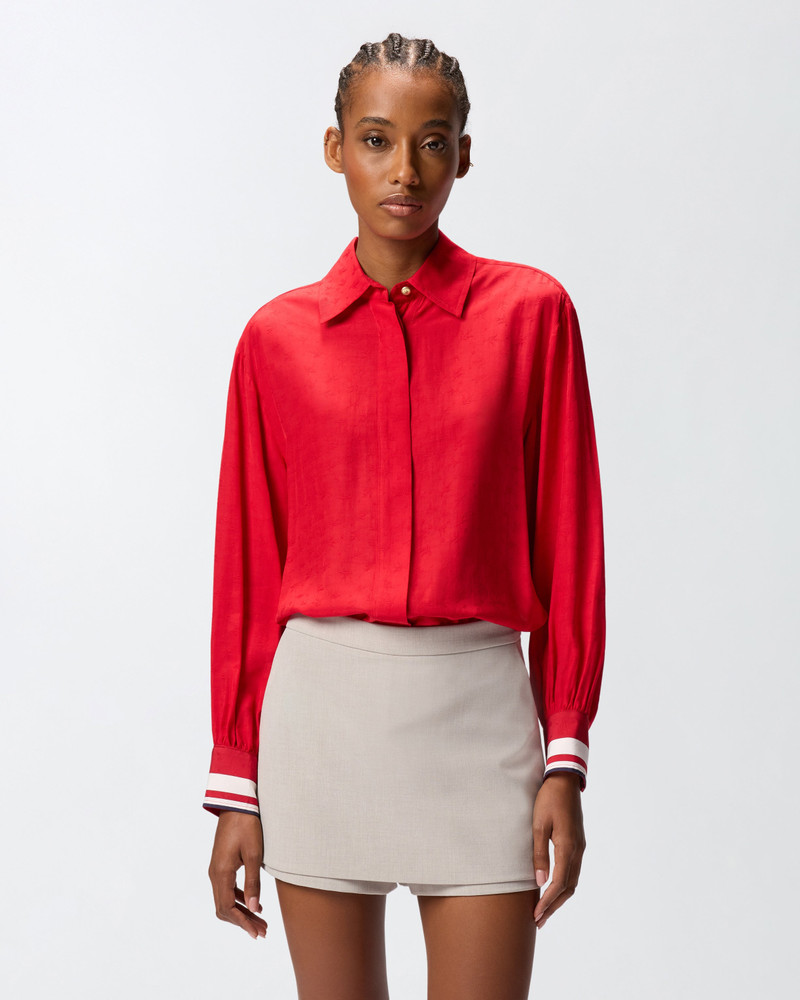 CLASSIC VISCOSE JACQUARD SHIRT 3