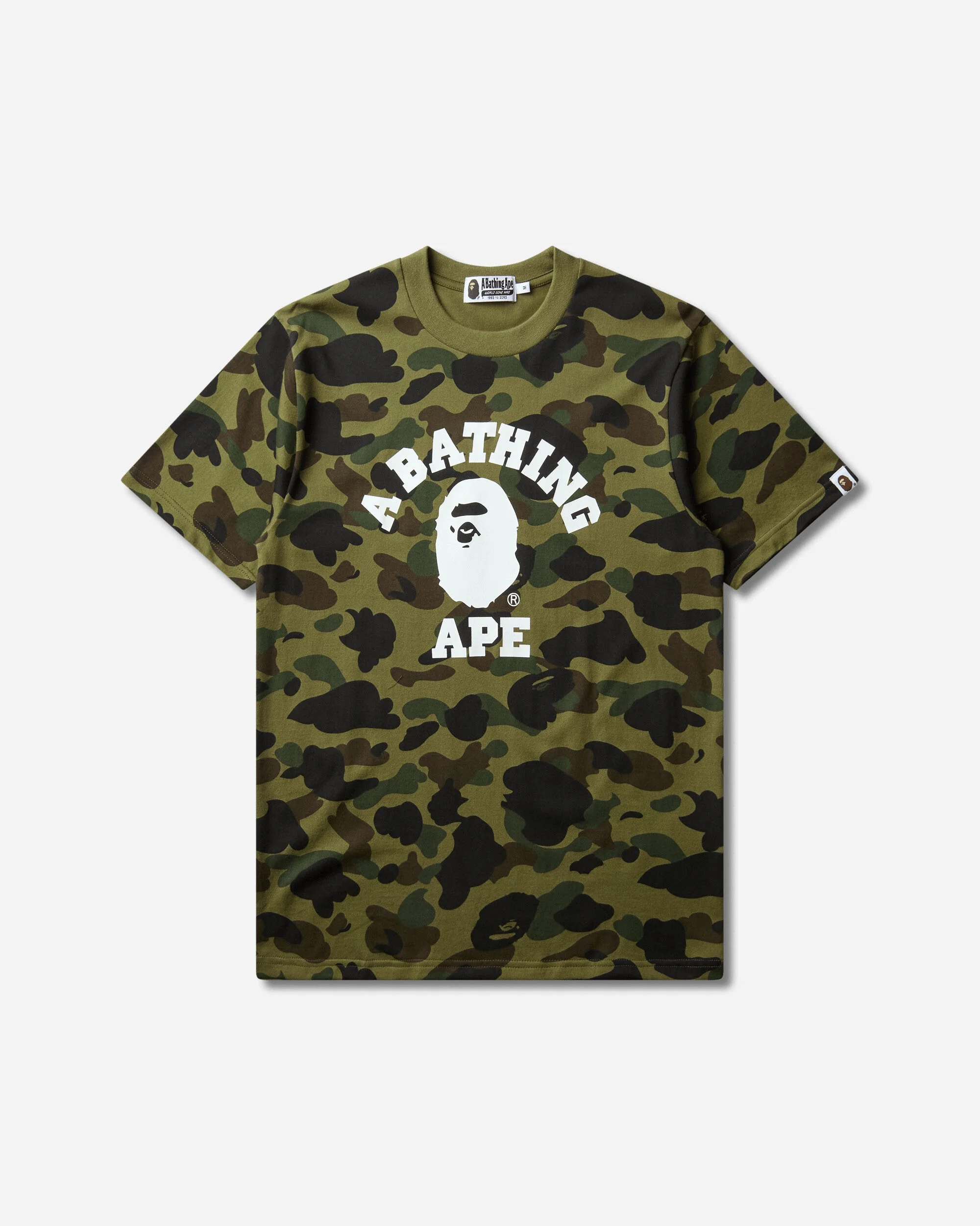 Men's 1st Camo College T-Shirt Green - 1