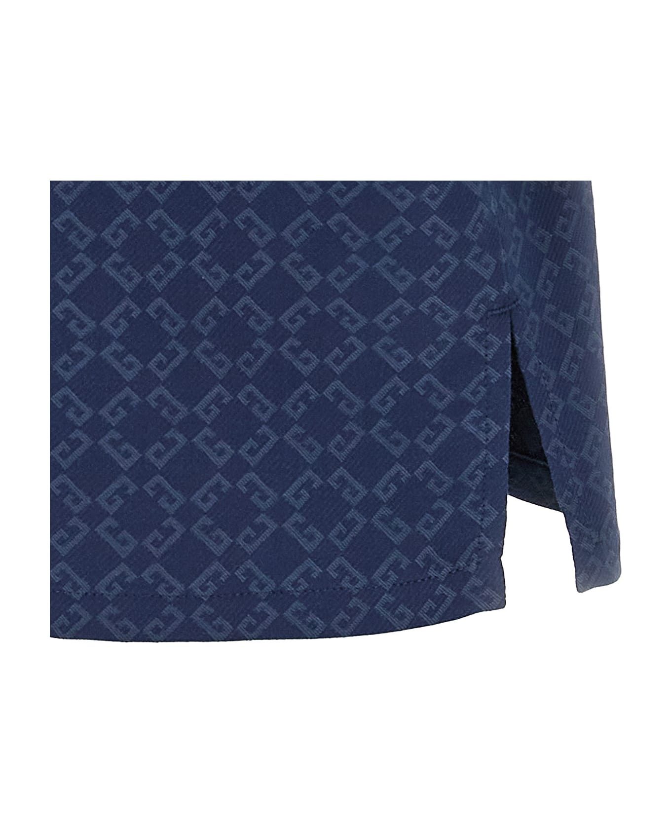 Monogram 72 Glossy Denim Shirt - 4