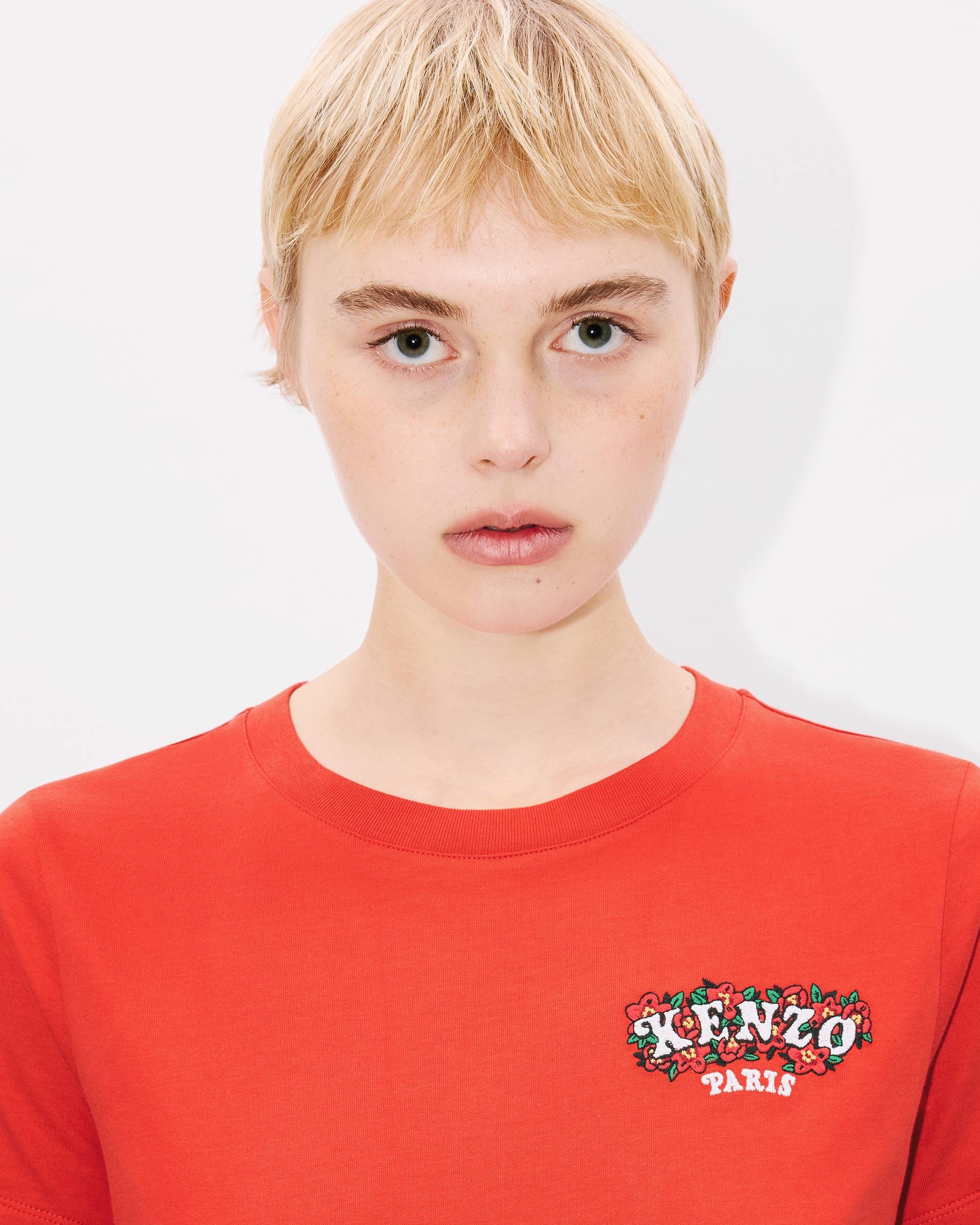 'KENZO VERDY MARKET' embroidered cotton T-shirt - 6