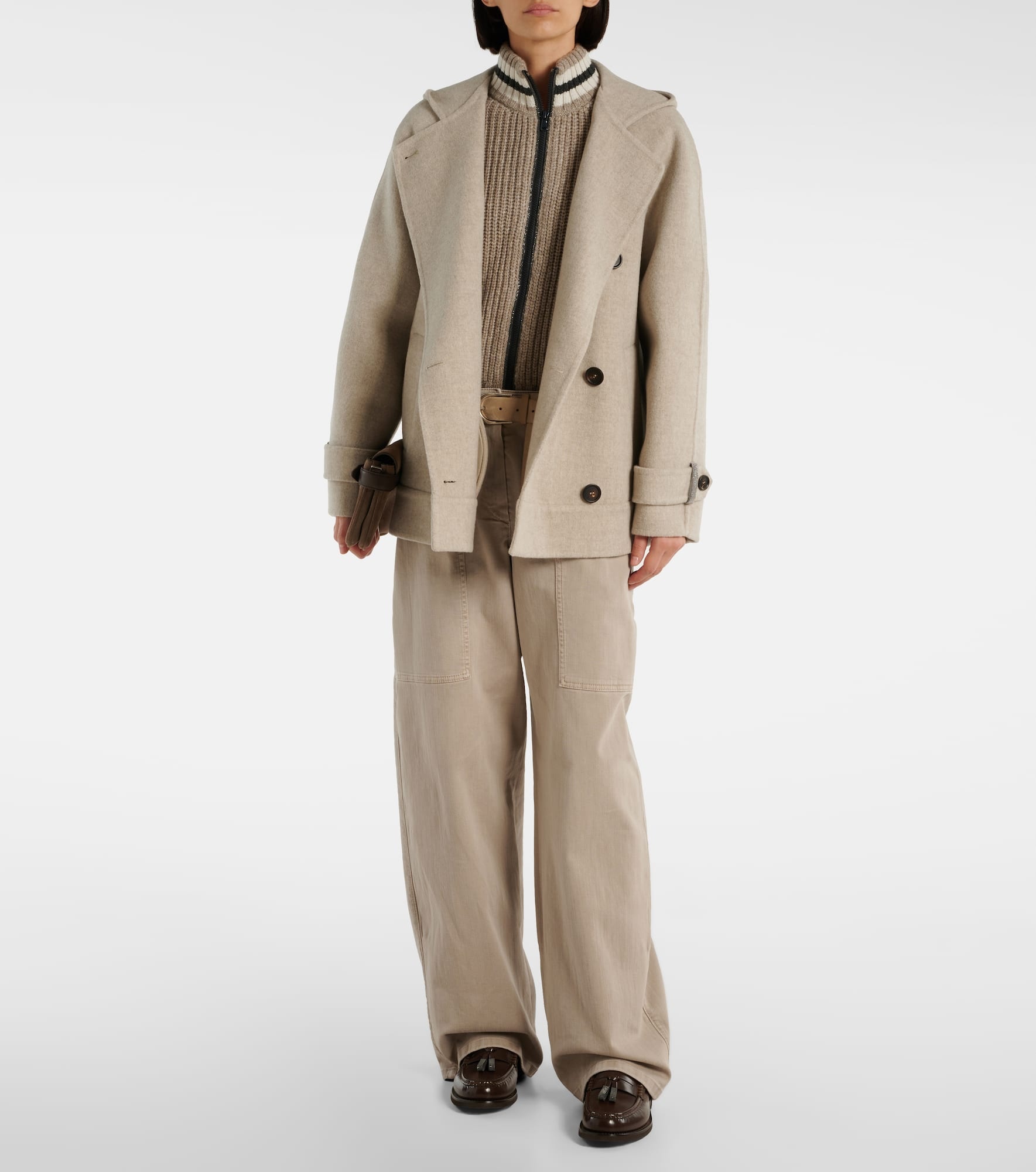 Wool and cashmere jacket - 2