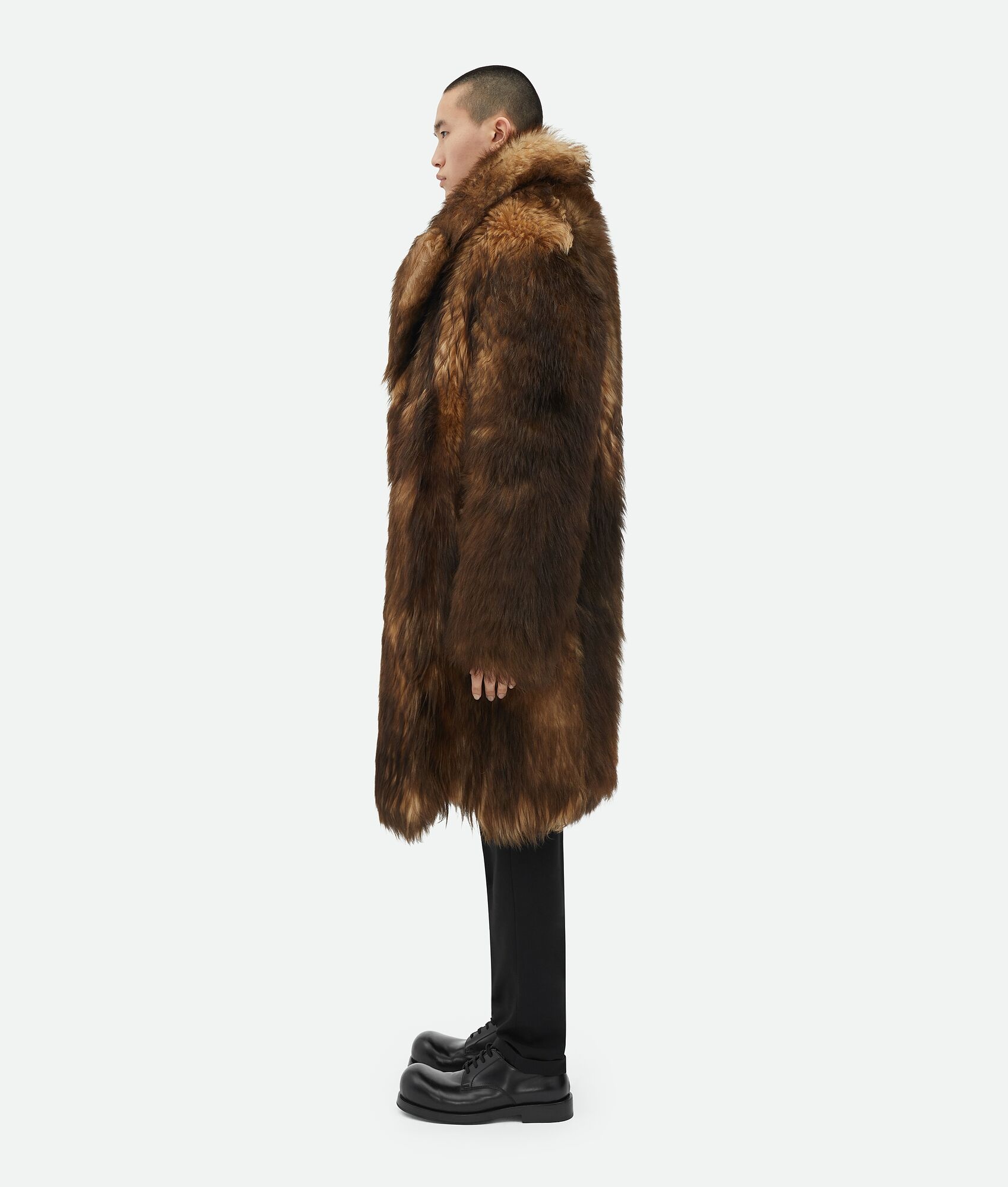 Oversized Shearling Coat - 2