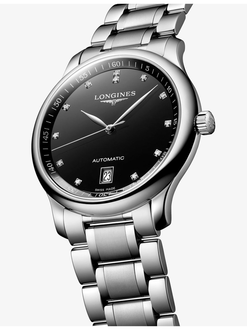 Longines L2.628.4.57.6 Master Collection Stainless-Steel And 0.055ct Diamond Automatic Watch outlook