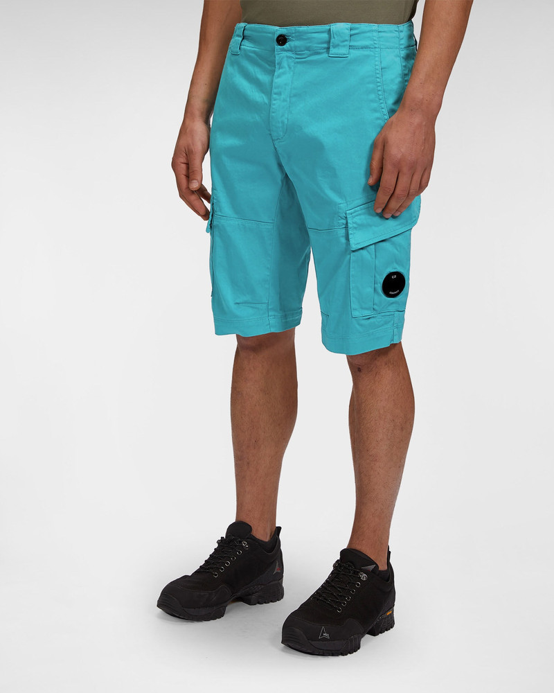C.P. Company Stretch Sateen Cargo Shorts outlook