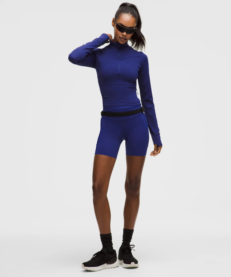 lululemon It's Rulu Ribbed Cropped Half Zip *Updated outlook
