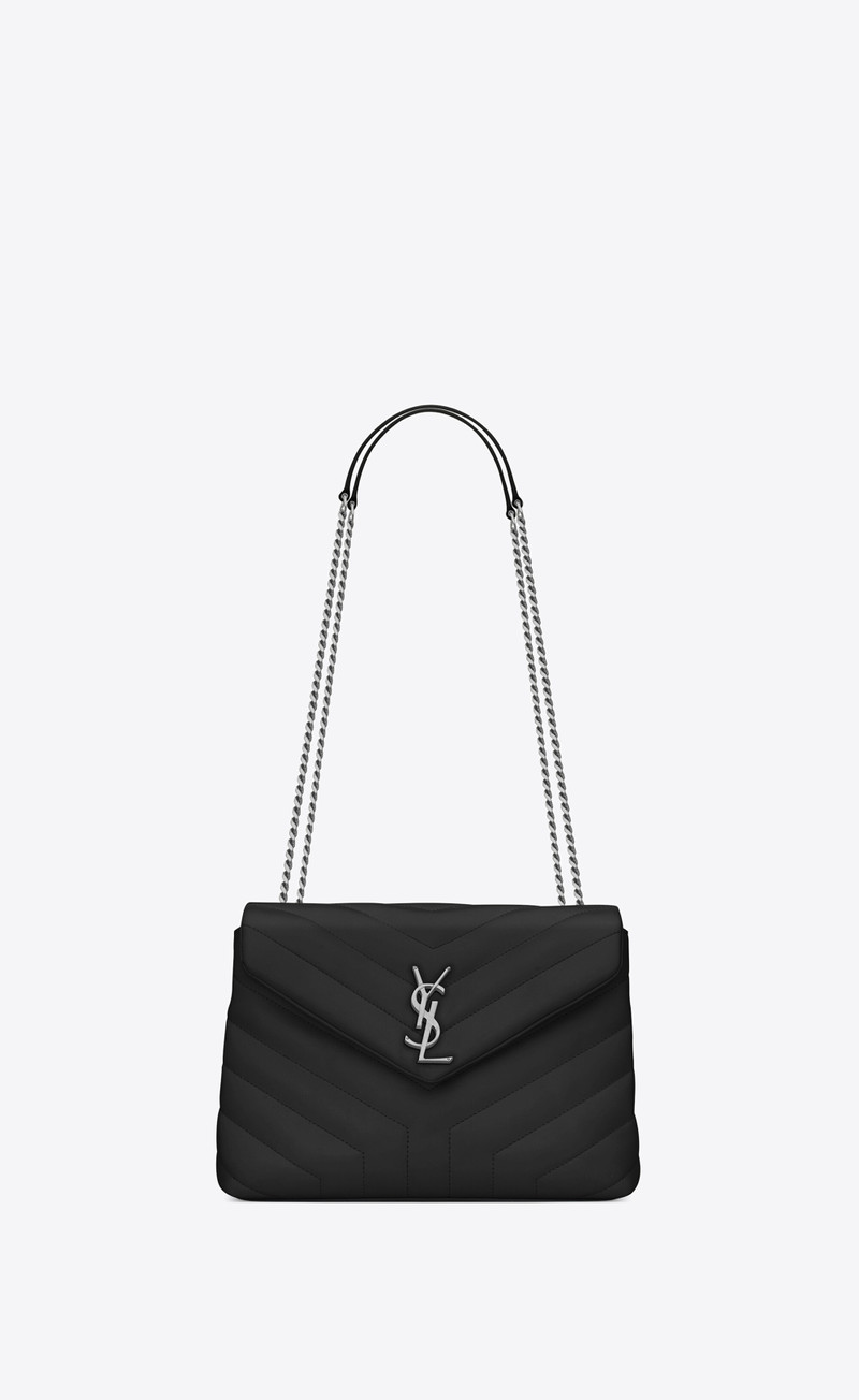loulou small chain bag in matelassé "y" leather 1