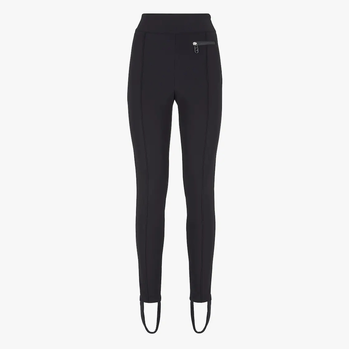 Black tech fabric leggings - 1