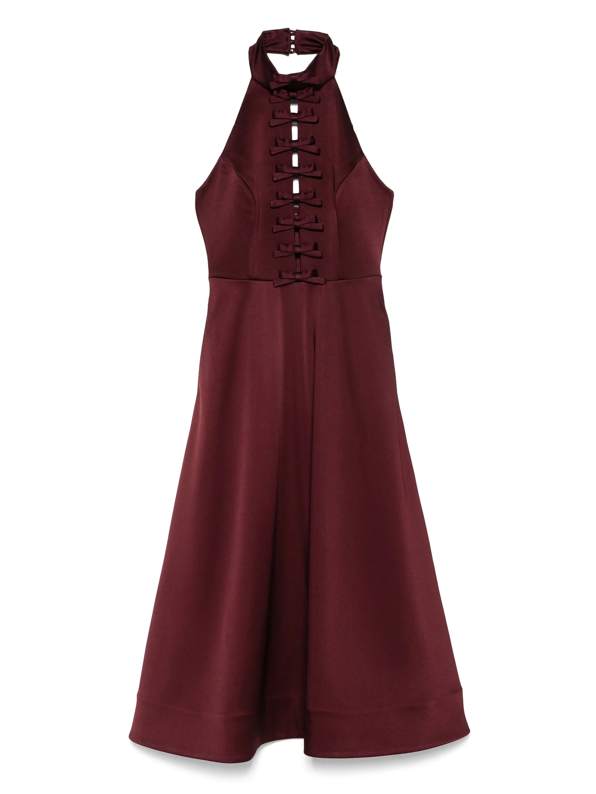Merlot Midi Dress - 1