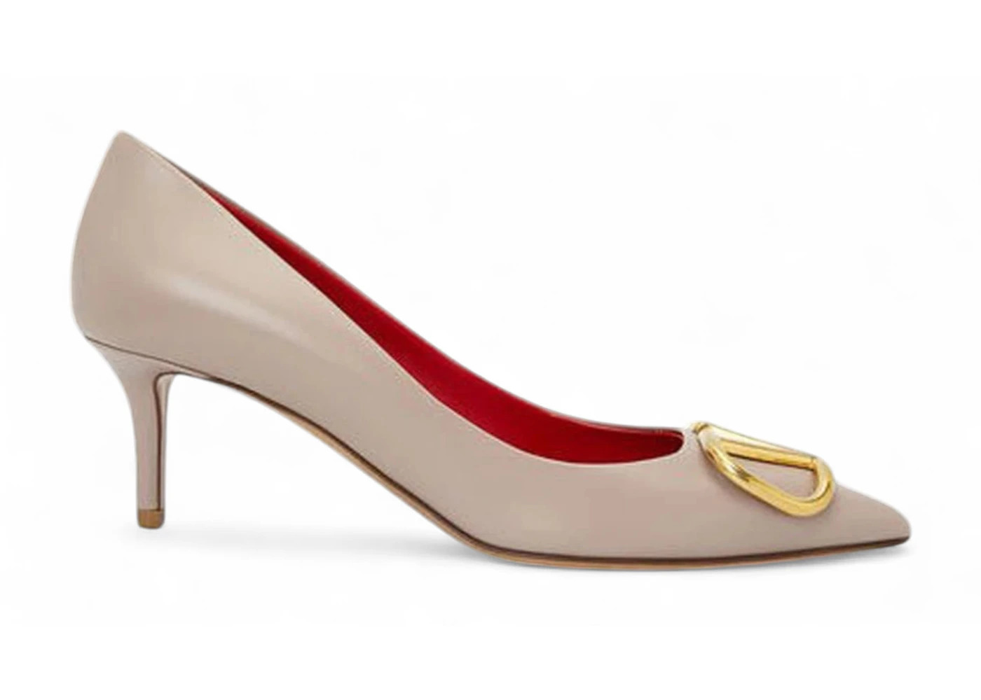 Valentino V Logo Signature Pumps Poudre (Women's) - 1