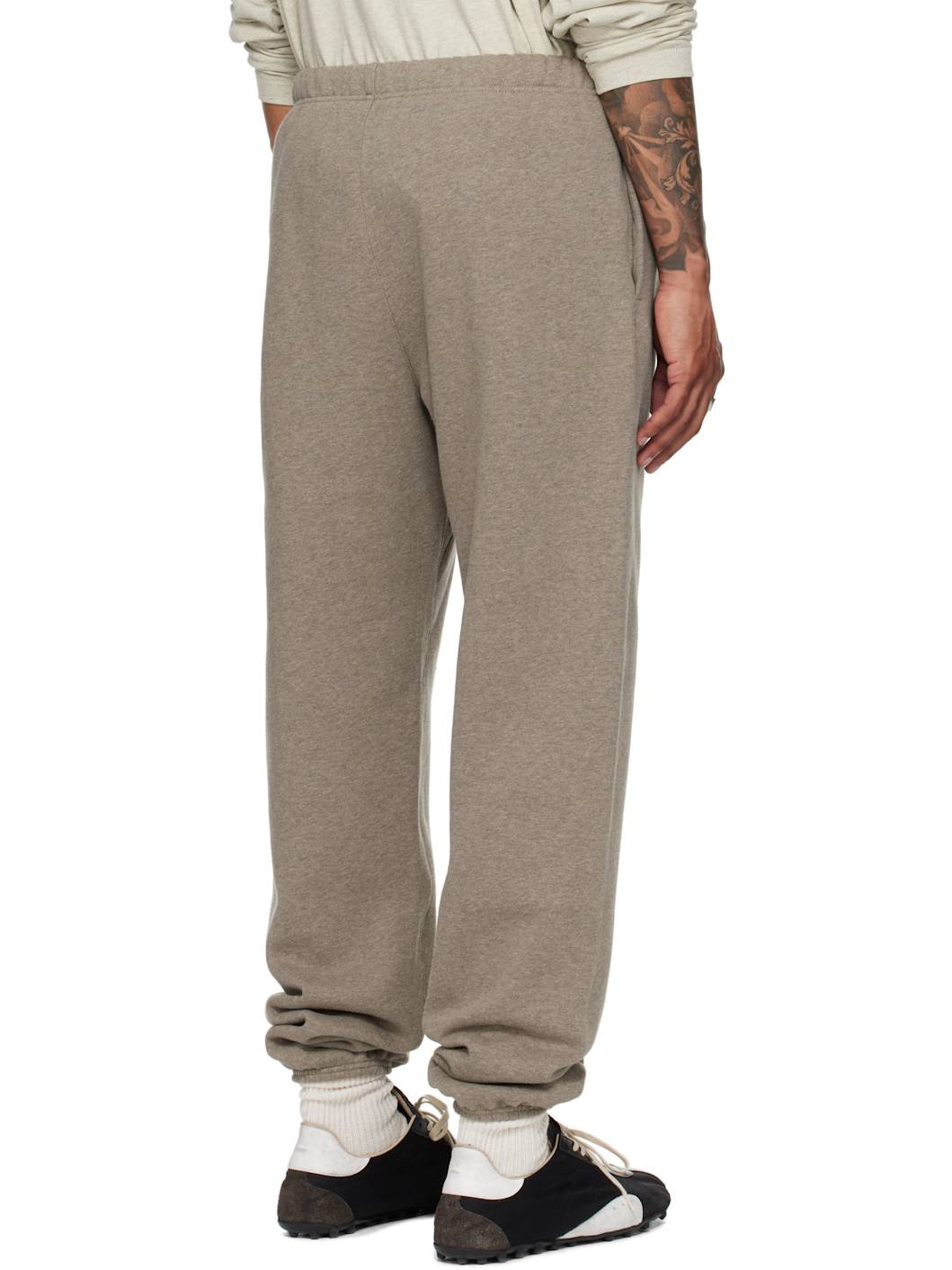 Brown Vintage Fleece Sweatpants - 3