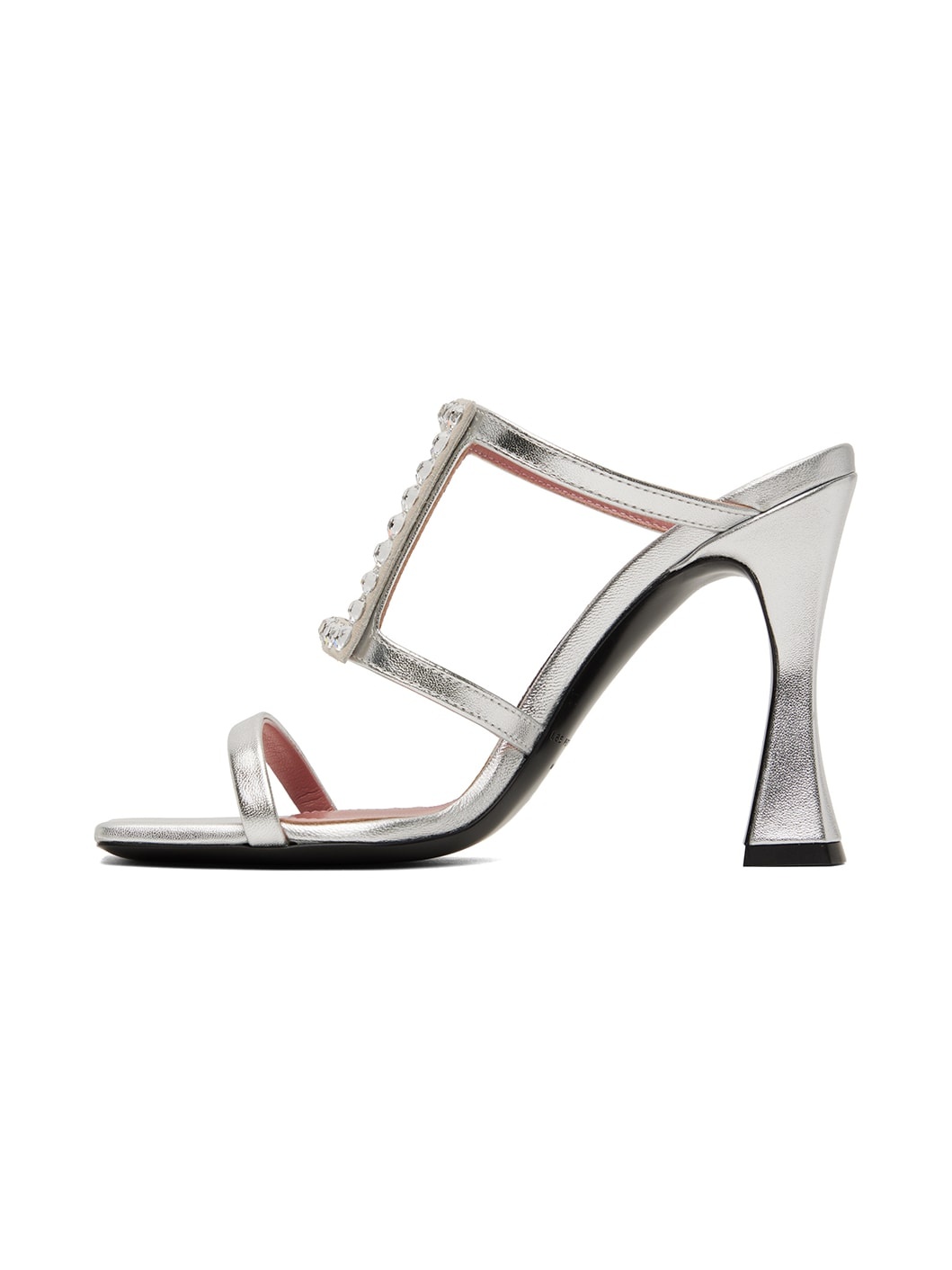 Silver Hoya Heeled Sandals - 3