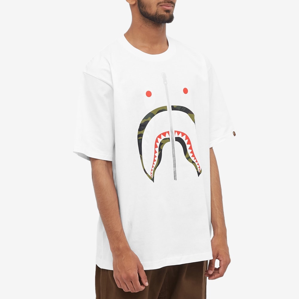 A Bathing Ape 1st Camo Shark Tee - 4