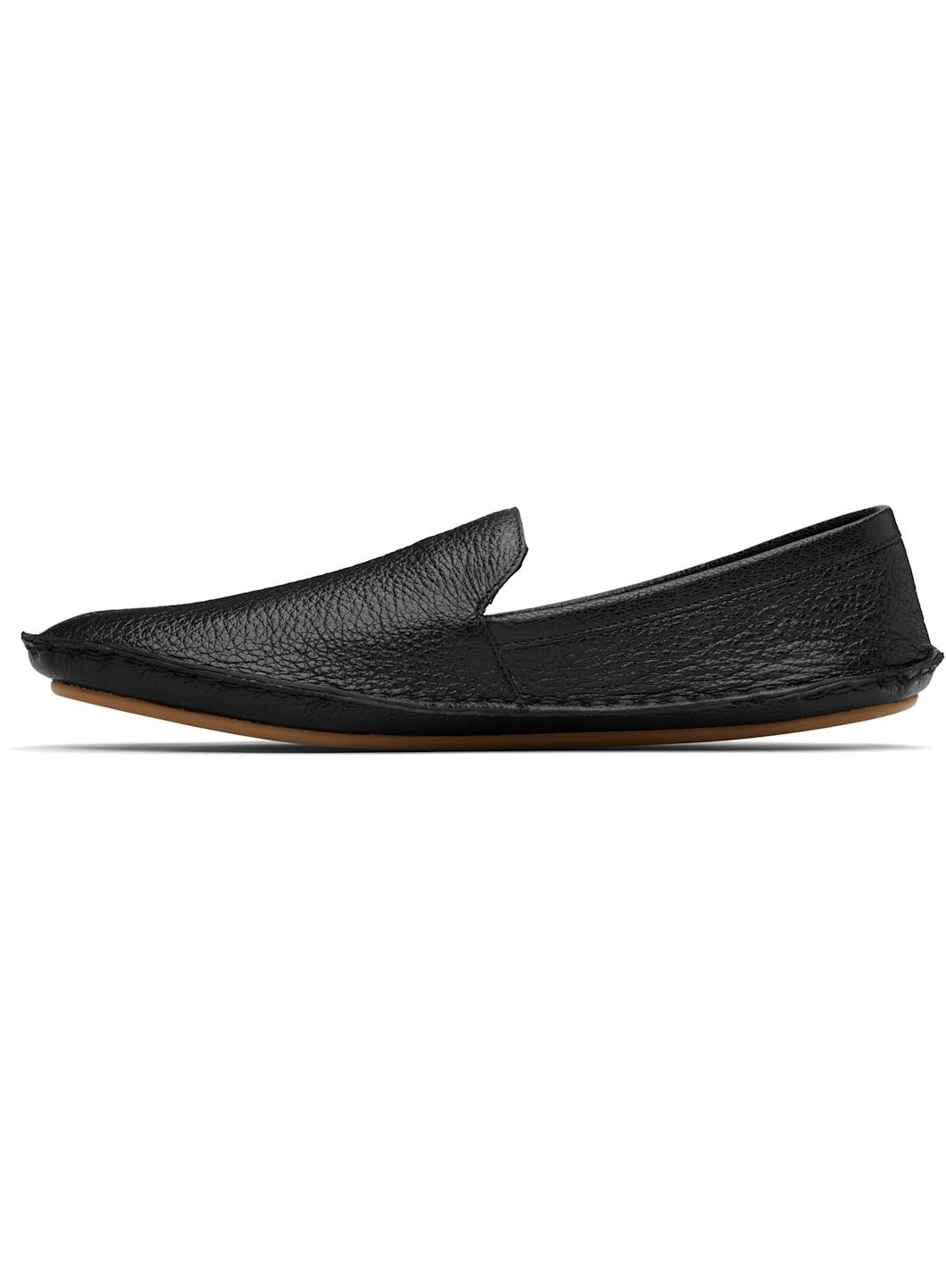 Black Vasko Slip On Loafers - 3