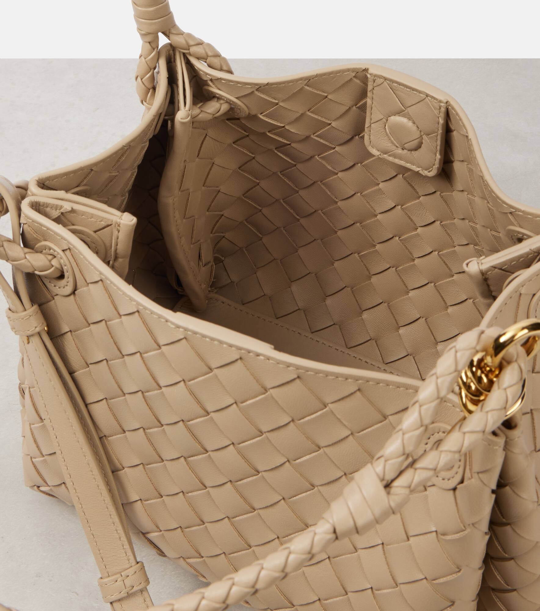 Parachute Medium leather tote bag - 3