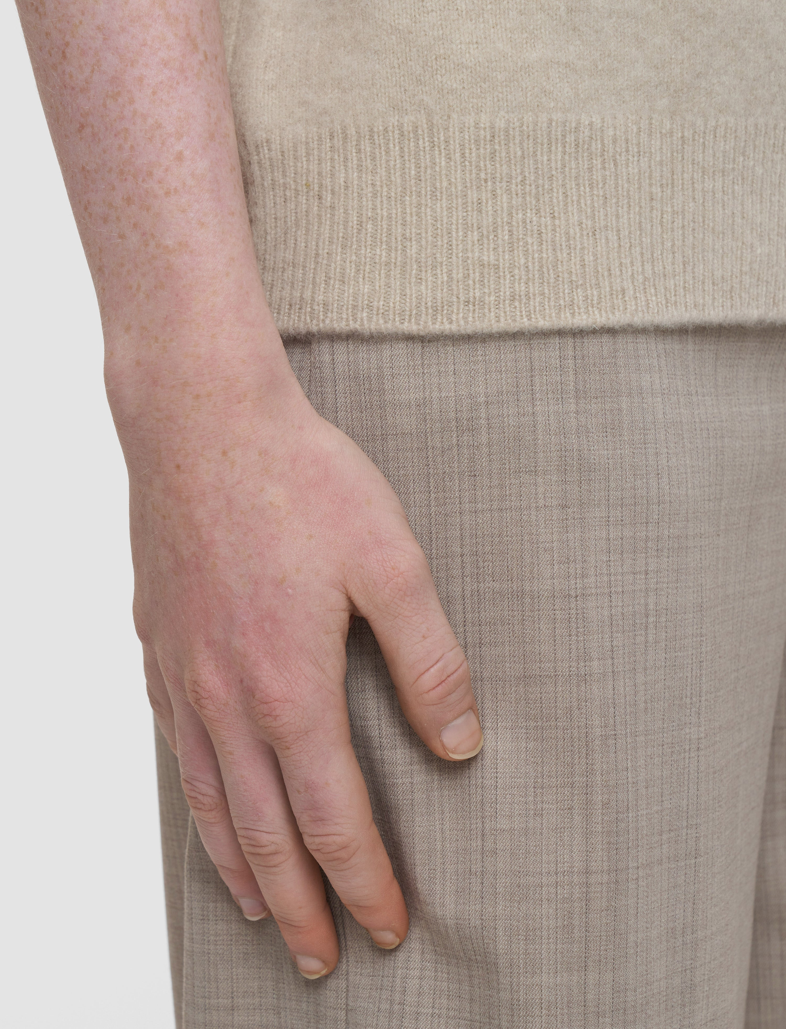 Brushed Cashmere Vest - 6