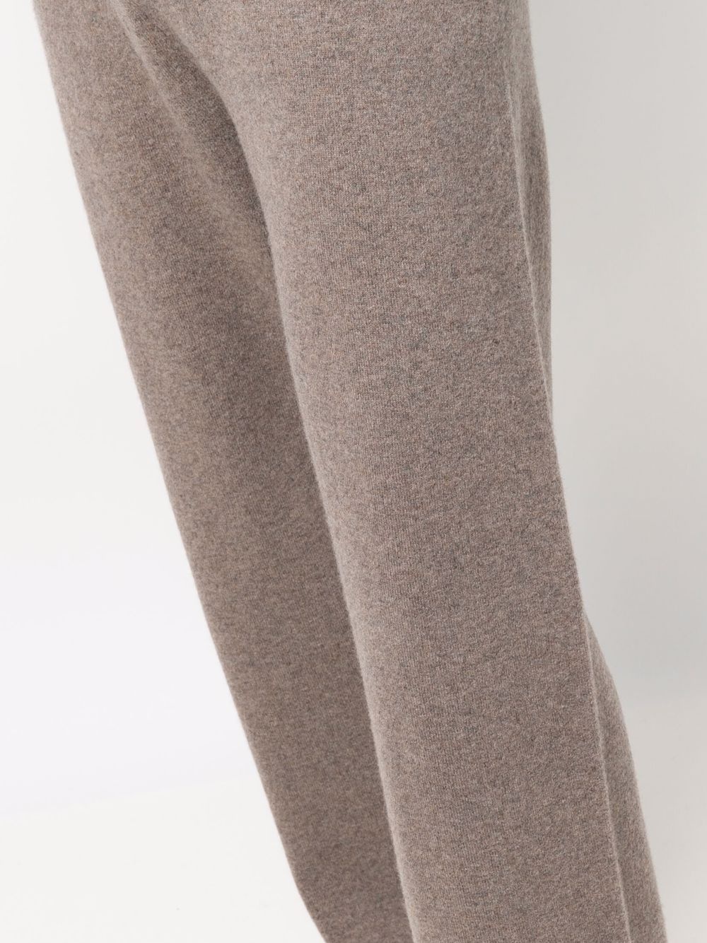 n104 wide-leg knitted trousers - 6