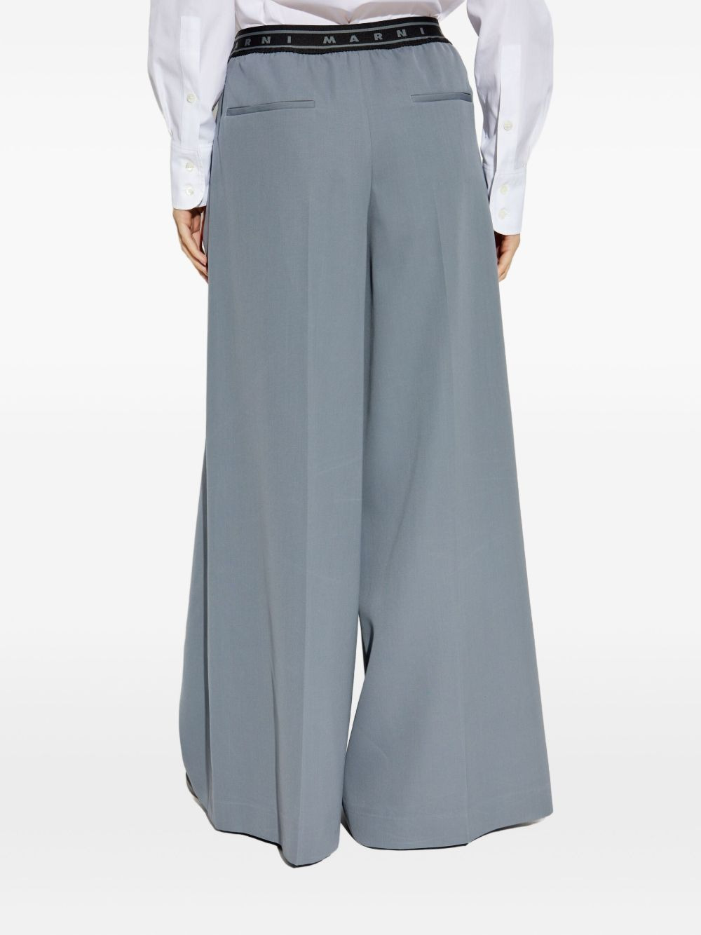logo-band  trousers - 4