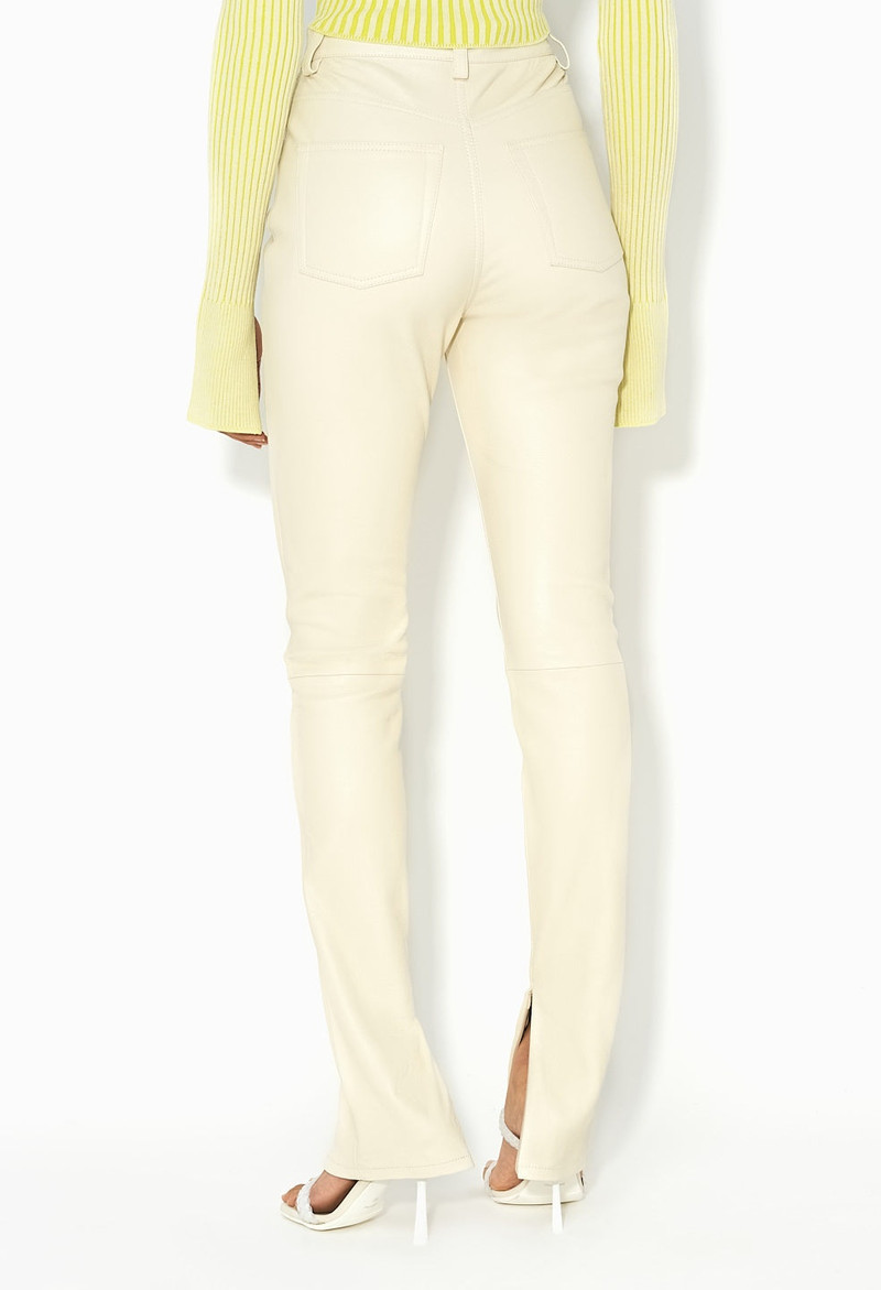 LEATHER RYDER HI RISE SKINNY 5